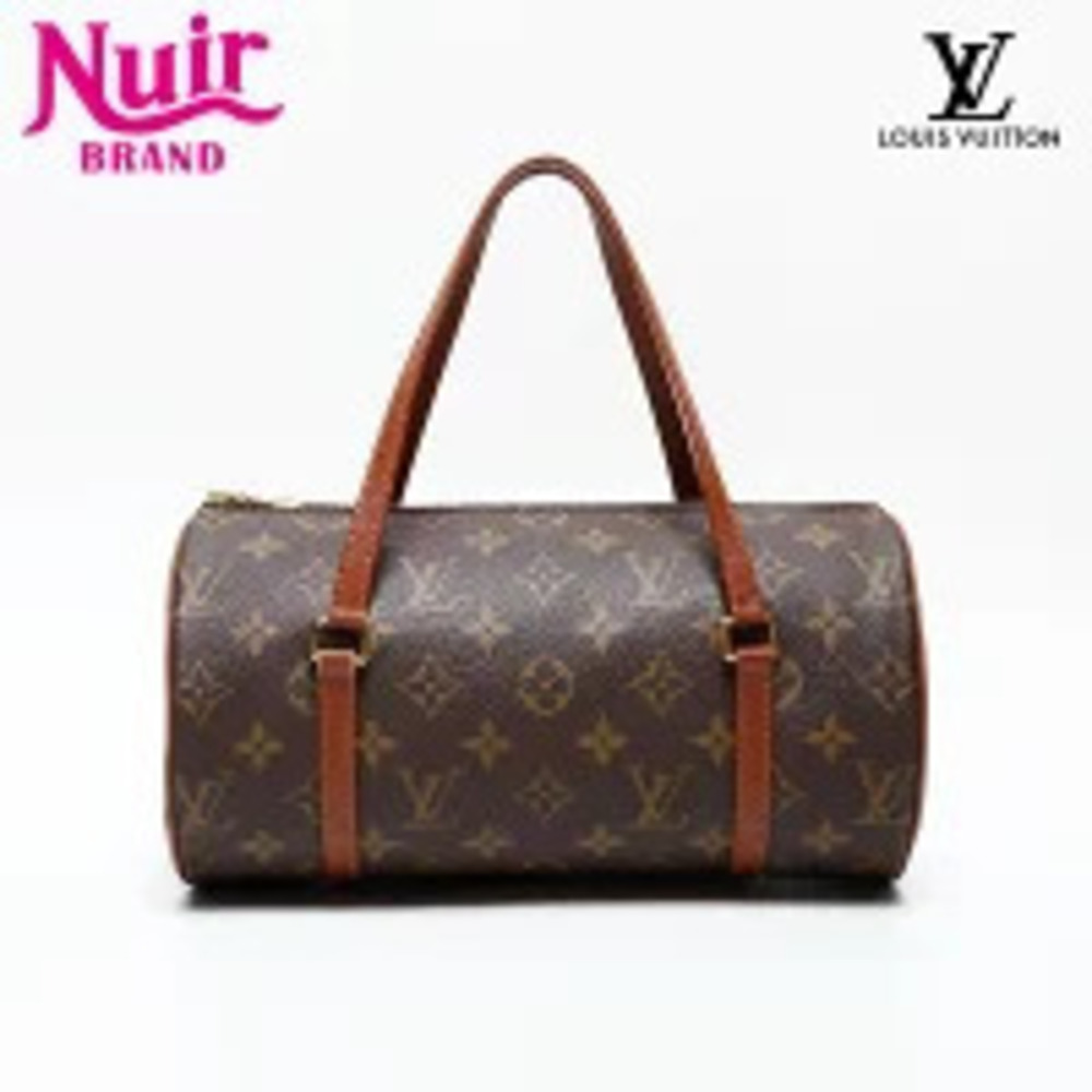 Louis Vuitton Monogram Papillon Handbag Brown